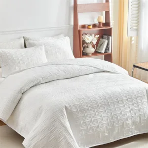 Couvre-lit Matelassé Blanc