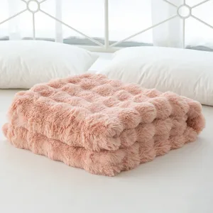 Couvre-lit De Lapin À Bulles de luxe